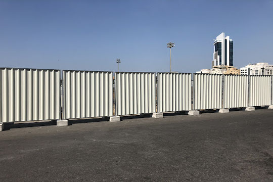Corrugated Hoarding Fence